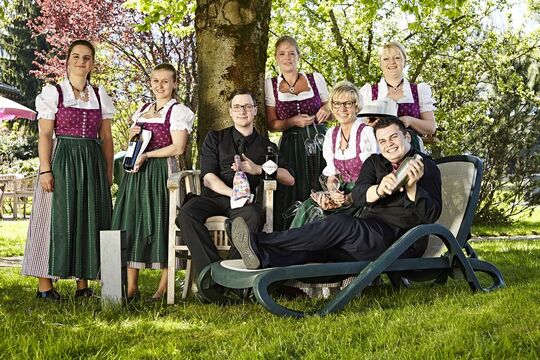 The hotel service team