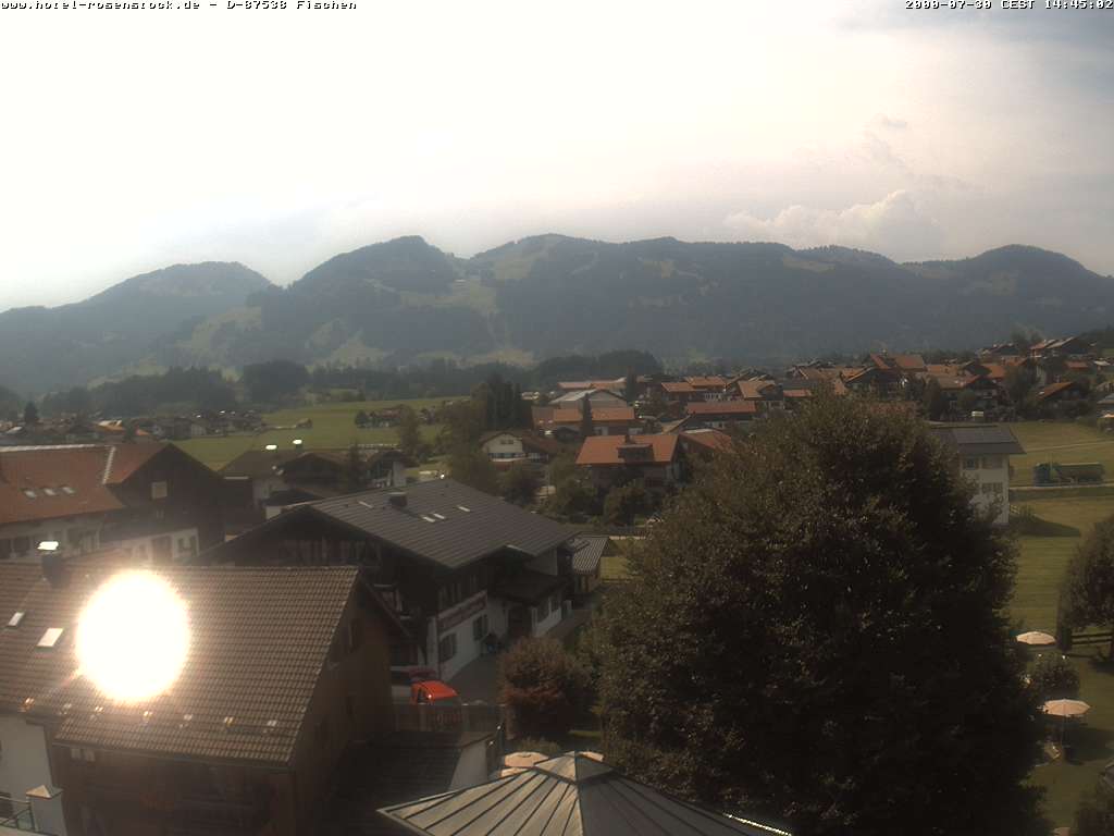 Aktuelle Webcam vom Hotel Rosenstock